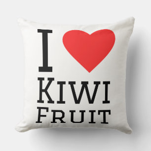 Cojín Decorativo Me encanta la fruta kiwi