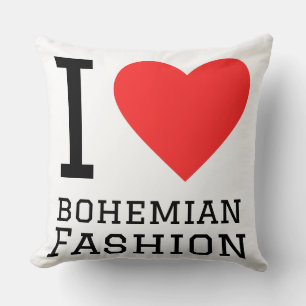Cojín Decorativo Me encanta la moda bohemio