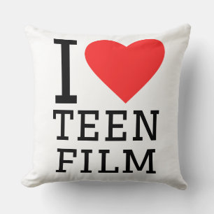 Cojín Decorativo Me encanta la película adolescente