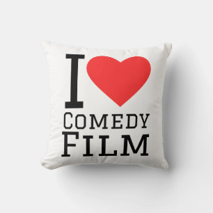 Cojín Decorativo Me encanta la película de comedia