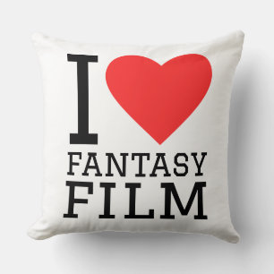 Cojín Decorativo Me encanta la película de fantasía