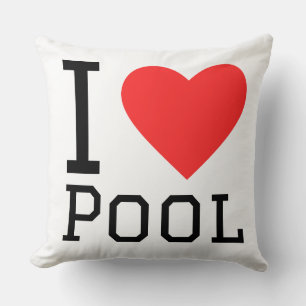 Cojín Decorativo Me encanta la piscina