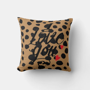 Cojín Decorativo Me Encanta Leopard Print Decorative Pillow