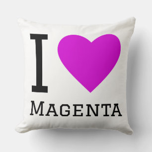 Cojín Decorativo Me encanta magenta