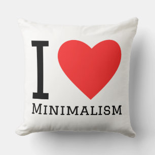 Cojín Decorativo Me encanta minimalismo
