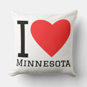 Cojín Decorativo Me encanta Minnesota