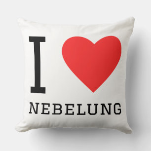 Cojín Decorativo Me encanta nebelung