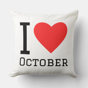 Cojín Decorativo Me encanta octubre