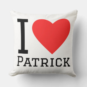 Cojín Decorativo Me encanta Patrick