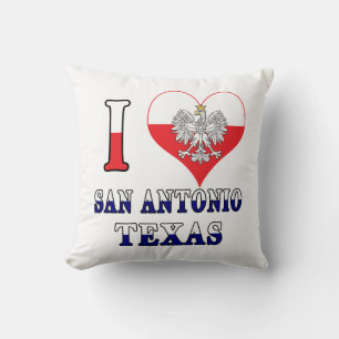 Cojín Decorativo Me encanta San Antonio Texas
