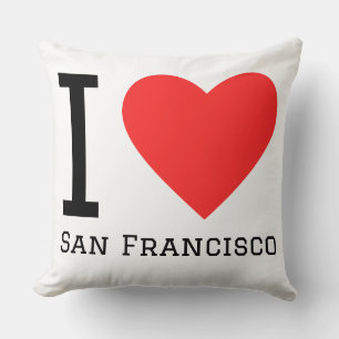 Cojín Decorativo Me encanta San Francisco