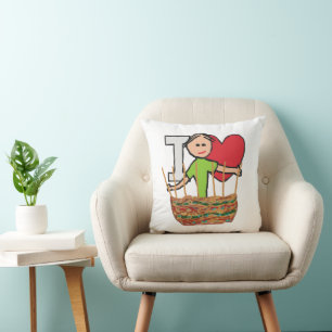 Cojín Decorativo Me encanta tejer cestas