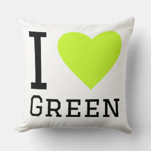 Cojín Decorativo Me encanta verde