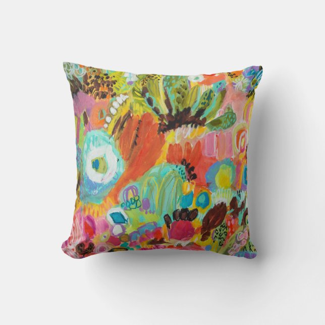 Cojín Decorativo Me encanta viajar (Anverso)
