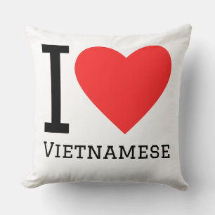 Cojín Decorativo Me encanta vietnamita