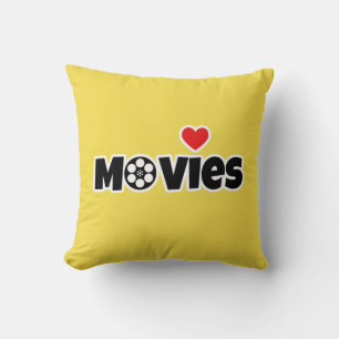 Cojín Decorativo Me encantan las películas
