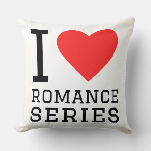 Cojín Decorativo Me encantan las series románticas