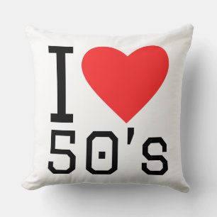 Cojín Decorativo Me encantan los 50