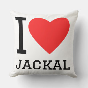 Cojín Decorativo Me encantan los chacales
