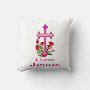 Cojín Decorativo Me encantan los regalos de Jesús