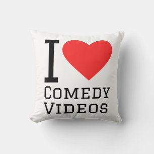 Cojín Decorativo me encantan los videos de comedia