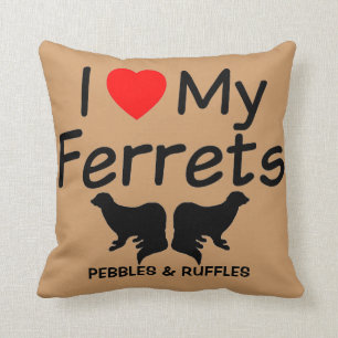 Cojín Decorativo Me Encantan Mis Dos Ferretes