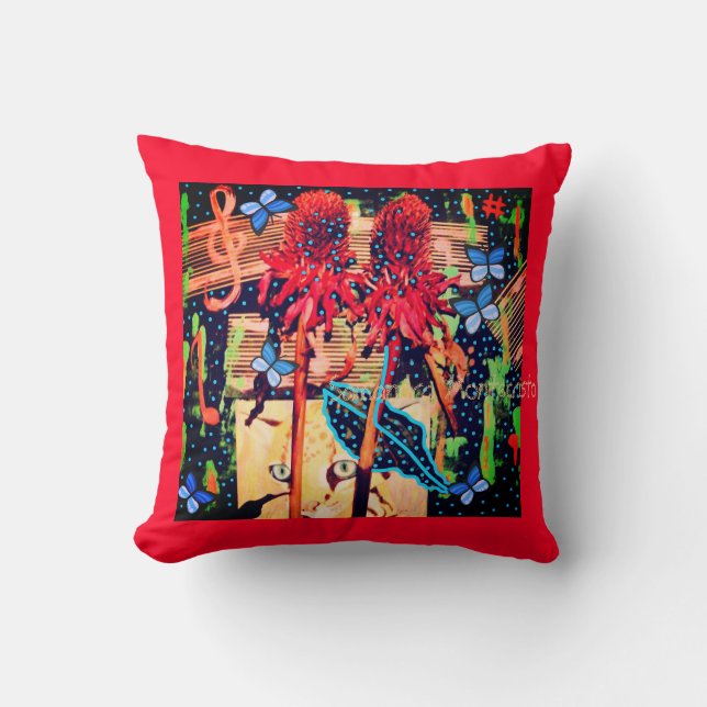 Cojín Decorativo ¿Me estás espiando? (Anverso)