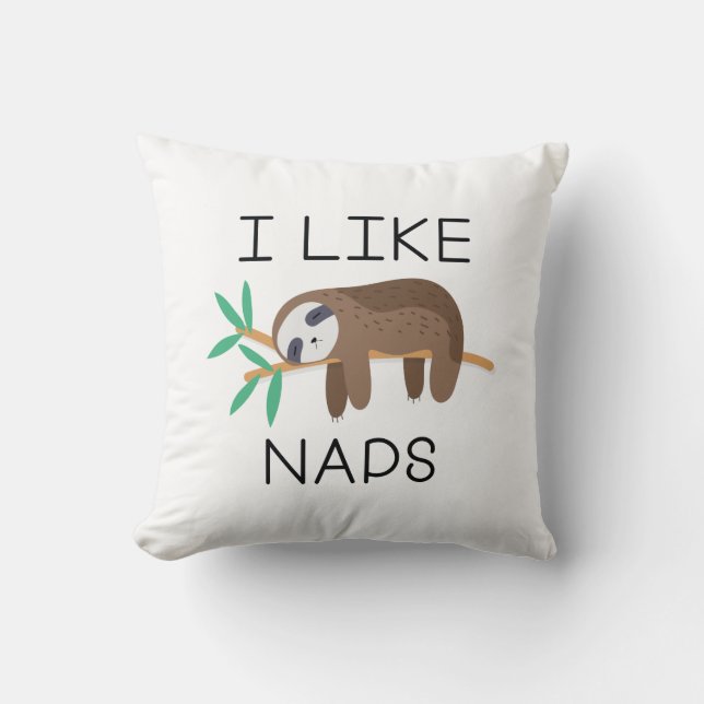 Cojín Decorativo Me Gustan Las Napas (Anverso)