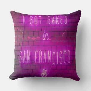 Cojín Decorativo Me Quemé en San Francisco