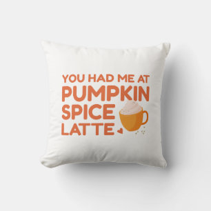 Cojín Decorativo Me Tenías En La Calabaza De Especias Latas