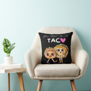 Cojín Decorativo Me Tenías En Taco