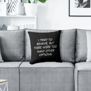 Cojín Decorativo Me Traté de Portarme Bien