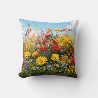 Cojín decorativo Meadow en llamas