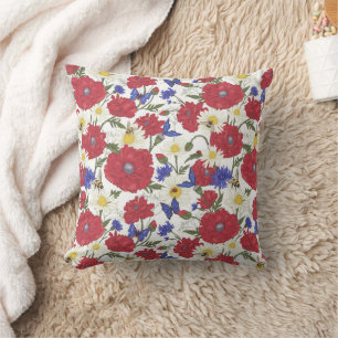 Cojín Decorativo Meadow Flower Poppy Cushion
