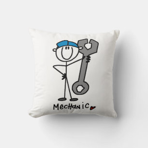 Cojín Decorativo Mecánico Con Figura De Palo De Llave Inglesa