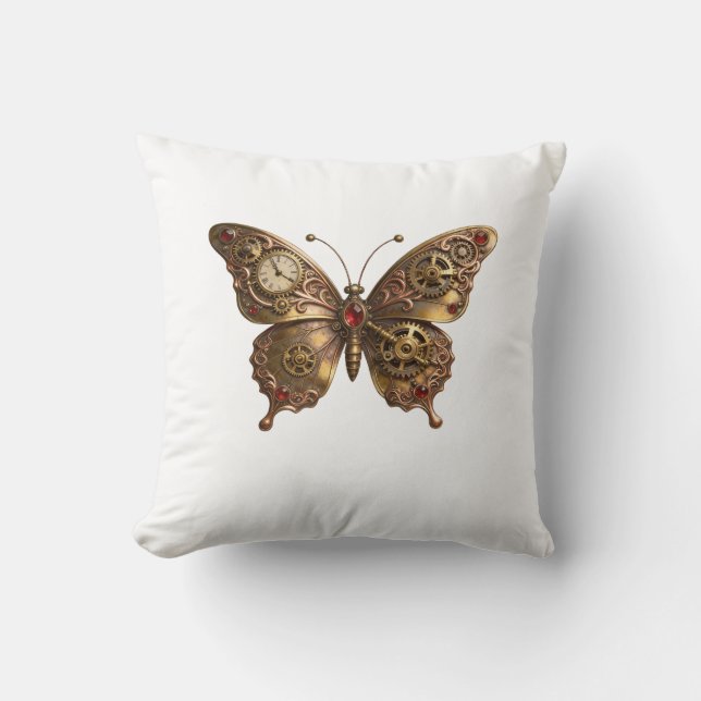 Cojín Decorativo Mechanical Beauty in Flight (Anverso)