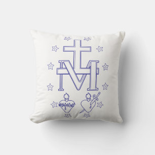 Cojín Decorativo Medalla de Nuestra Señora de las Gracias