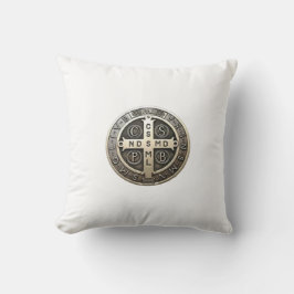 Cojín Decorativo medalla de San Benito