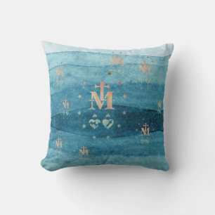 Cojín Decorativo Medalla milagrosa nuestra dama de gracia