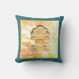 Cojín Decorativo Medallón de estilo italiano vintage