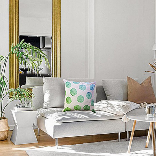 Cojín Decorativo Medallón Hibiscus-Seaglass (Subido por el creador)