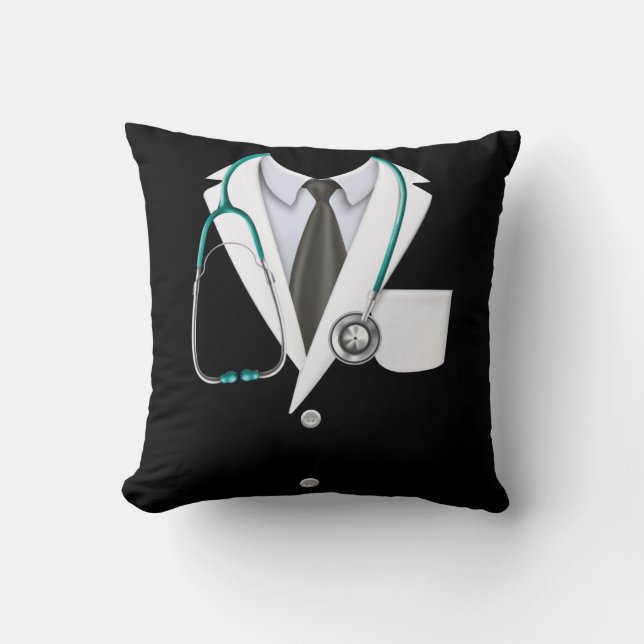 Cojín Decorativo Medical Doctor Lab Coat (Anverso)