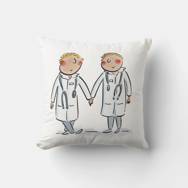 Cojín Decorativo Médicas (Anverso)