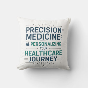 Cojín Decorativo Medicina de precisión - Asistencia sanitaria perso
