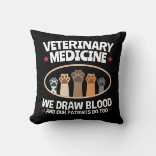 Cojín Decorativo Medicina Veterinaria Dibujamos Tecnología De Vet G