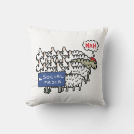 Cojín Decorativo Medios antisociales
