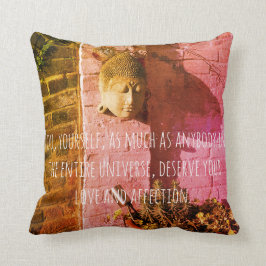 Cojín Decorativo Meditation with Buddha's words