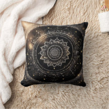 Meditativo Pillow de Mandala para la paz interior