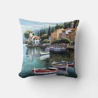 Cojín Decorativo Mediterranean Harbor Serenity
