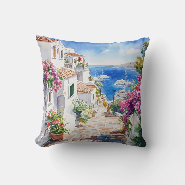 Cojín Decorativo Mediterranean Summer (Anverso)